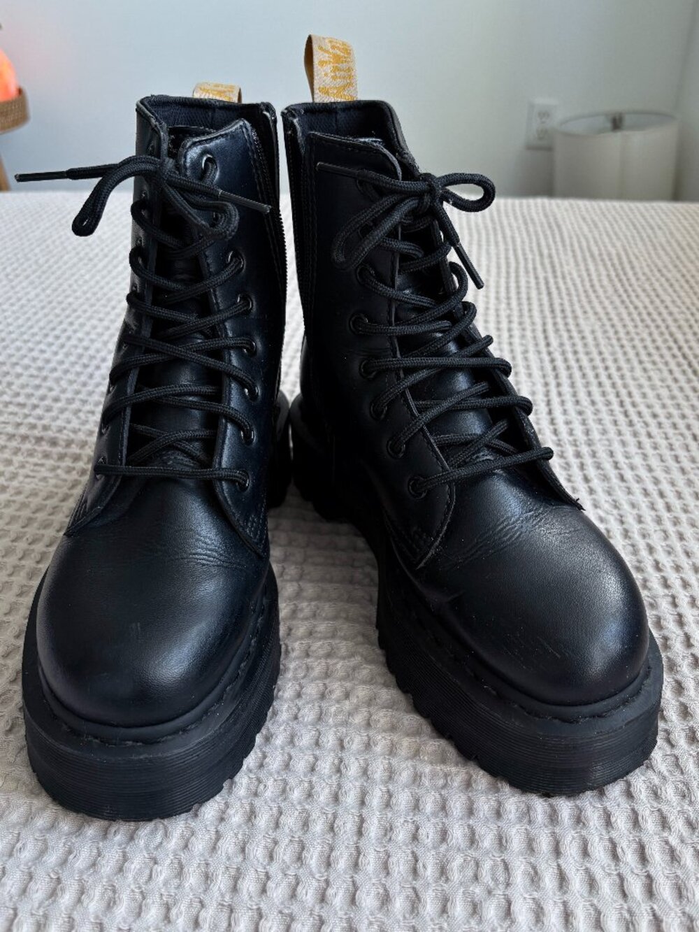Dr. Martens Vegan Jadon II Mono Platform Boots - Picture 6 of 6